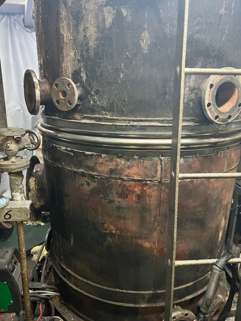 boiler in repair